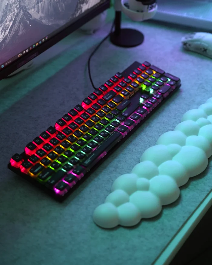 Black Arabic Pudding Keycaps - Image 3