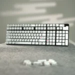 White Arabic Pudding Keycaps
