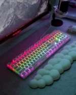 White Arabic Pudding Keycaps - Image 2