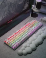 White Arabic Pudding Keycaps - Image 4