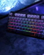 FreeWolf M75 Gaming Keyboard - Gray Gradient - Image 5