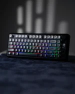 FreeWolf M75 Gaming Keyboard - Gray Gradient - Image 3