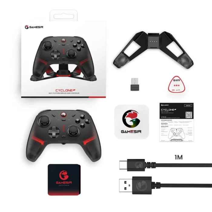 Black GameSir Cyclone 2 Multiplatform Controller - Image 4