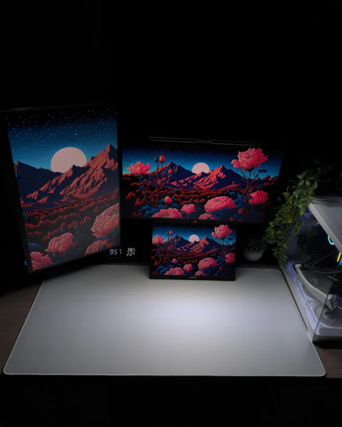 ⁦White Blank Mousepad (50x100)⁩ - الصورة ⁦2⁩