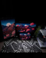 ⁦Cyber Maze Mousepad (50x100)⁩ - الصورة ⁦2⁩