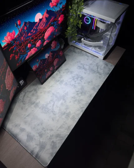 White Marble Mousepad (50x100)