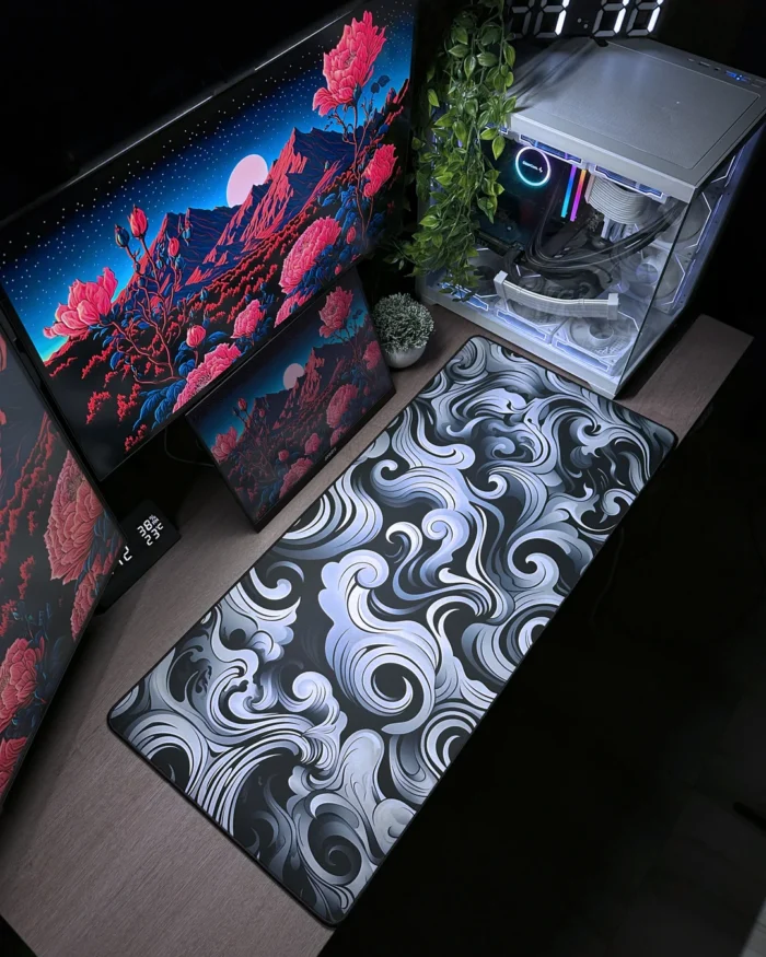 ⁦Smoke Mousepad (40x90)⁩ - الصورة ⁦1⁩