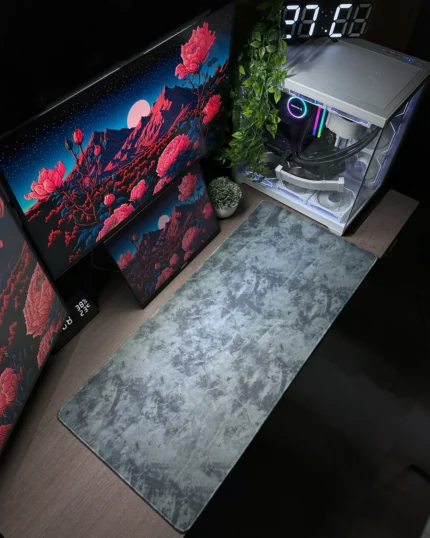 Black Marble Mousepad (40x90)