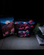 ⁦Black Office Mousepad (50x100)⁩ - الصورة ⁦2⁩