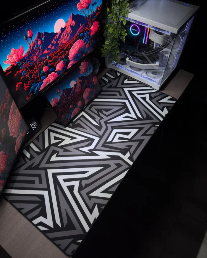 suszr6ayvhr8acded2xe Cyber Maze Mousepad (50x100) - الصورة 1