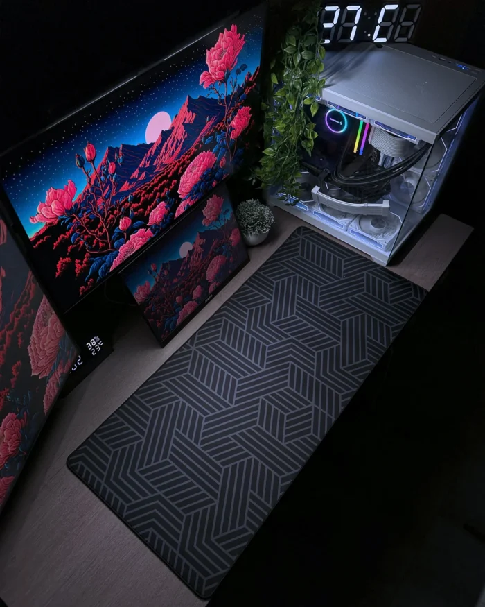 tqi7r33uq0p8idf7mfvj Black Matrix Mousepad (40x90) - Image 1