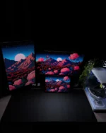 ⁦Black Blank Mousepad (50x100)⁩ - الصورة ⁦2⁩