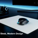 ⁦White Glass Mousepad⁩ - الصورة ⁦2⁩