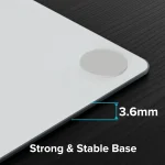 ⁦White Glass Mousepad⁩ - الصورة ⁦4⁩