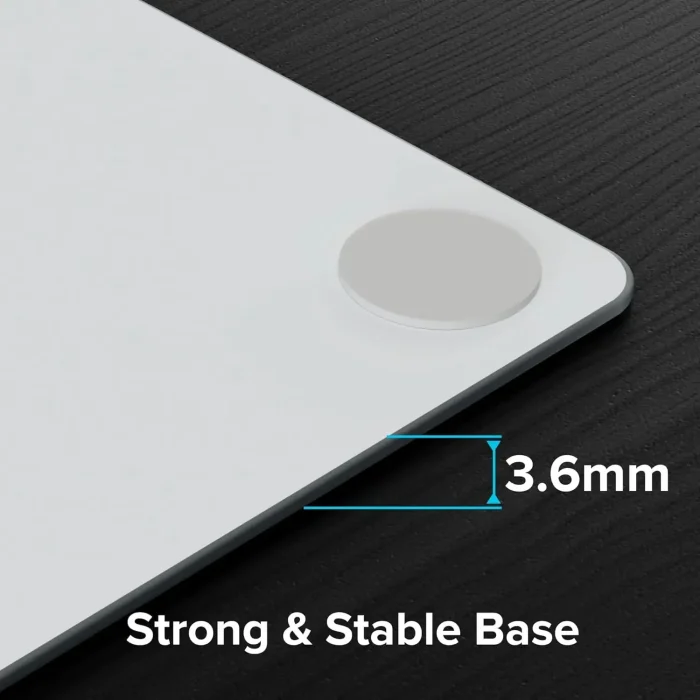 ⁦White Glass Mousepad⁩ - الصورة ⁦4⁩