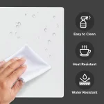 ⁦White Glass Mousepad⁩ - الصورة ⁦5⁩