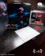 White Glass Mousepad
