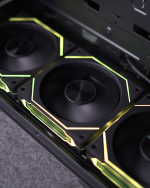 Black Infinity PC Fan Reversed - Image 4