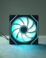 Black Infinity RGB PC Fan Reversed - Image 3