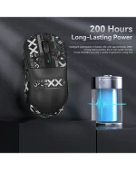 ATTACK SHARK X3 Pro Wireless Gaming Mouse – Black - Image 5