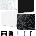Glass Mousepad + Right Hand Sleeve + Mouse Skates Feet