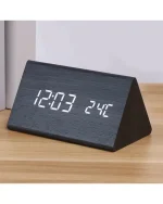 Wooden Clock - Black