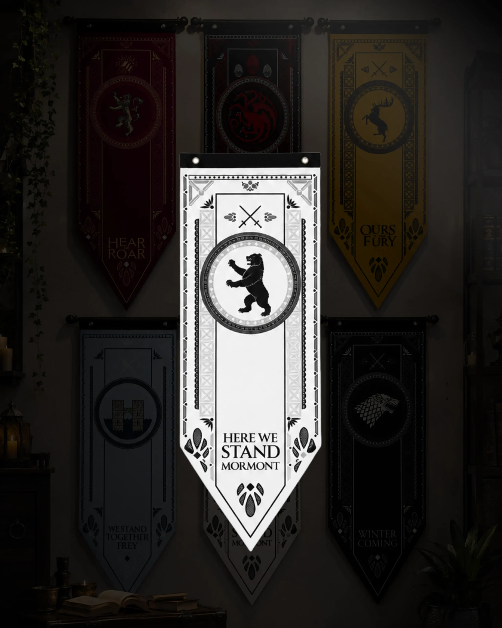 IMG_1505 Banner- GOT house Mormont - Image 1