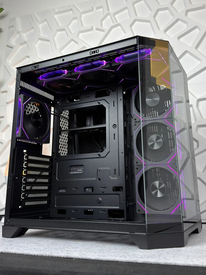 Black Dreamer Plus ATX Case + 7 fans - Image 3