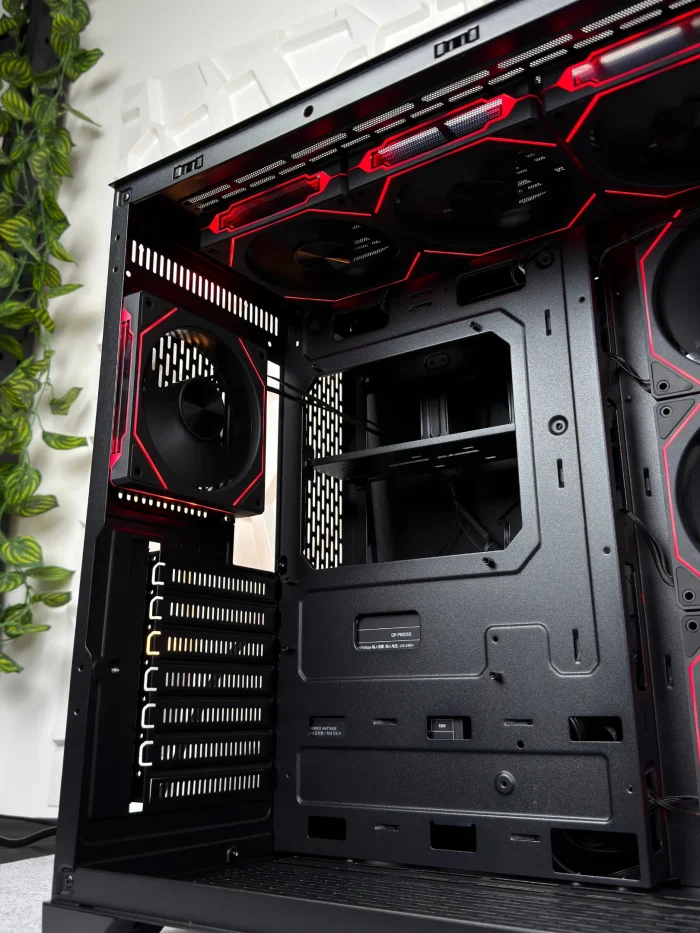 Black Dreamer Plus ATX Case + 7 fans - Image 4