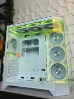 White Dreamer Plus ATX Case + 7 fans - Image 2